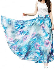 Load image into Gallery viewer, Afibi Womens Full/Ankle Length Blending Maxi Chiffon Long Skirt - Zainab&#39;s Closet