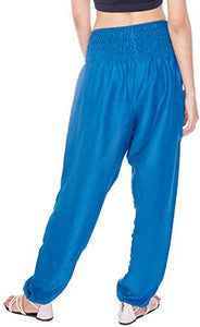 Joob Joob Women's Comfy Bohemian Tapered Elephant Loose Yoga Travel Pajama Lounge Pants - Zainab's Closet