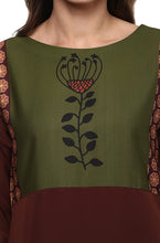 Load image into Gallery viewer, Janasya Indian Tunic Tops Crepe Kurti for Women