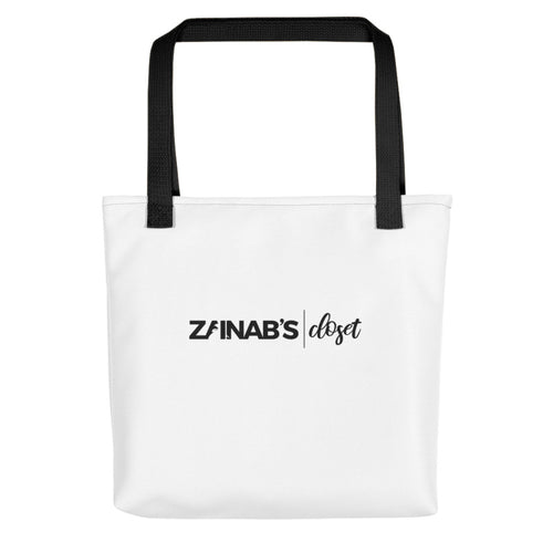 ZC Original Black & White Tote - Zainab's Closet