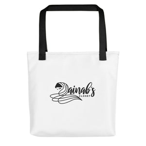 ZC Original Black & White Tote - Zainab's Closet