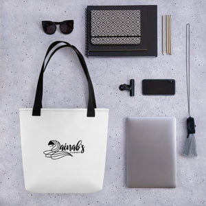 ZC Original Black & White Tote - Zainab's Closet