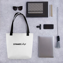 Load image into Gallery viewer, ZC Original Black &amp; White Tote - Zainab&#39;s Closet