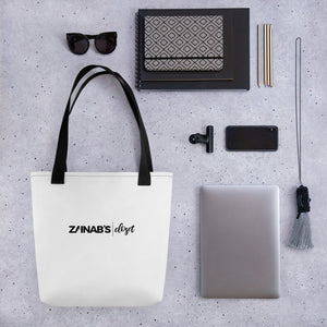 ZC Original Black & White Tote - Zainab's Closet