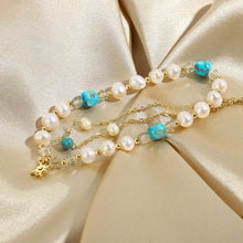 Load image into Gallery viewer, Fresh Water Pearl Jasper Bead Bracelet