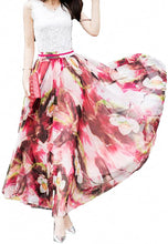 Load image into Gallery viewer, Afibi Womens Full/Ankle Length Blending Maxi Chiffon Long Skirt - Zainab&#39;s Closet