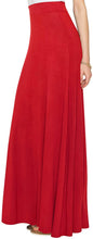 Load image into Gallery viewer, Lock and Love Women&#39;s Print/Solid High Waist Maxi Skirt-Made in U.S.A. - Zainab&#39;s Closet
