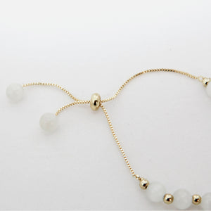 Gold Plated Cat's Eye Stone Bracelet