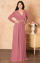 Load image into Gallery viewer, KOH KOH V-Neck Flowy Formal Kaftan Dress - Zainab&#39;s Closet