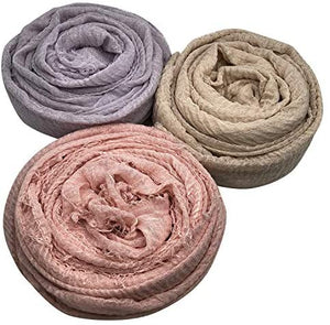 AxeSickle 3PCs Scarf Shawl Wrap Hijab - Zainab's Closet