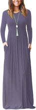 Load image into Gallery viewer, VIISHOW Casual Maxi Dress with Pockets - Zainab&#39;s Closet