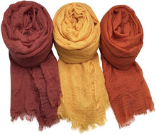 Load image into Gallery viewer, AxeSickle 3PCs Scarf Shawl Wrap Hijab - Zainab&#39;s Closet