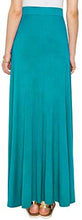 Load image into Gallery viewer, Lock and Love Women&#39;s Print/Solid High Waist Maxi Skirt-Made in U.S.A. - Zainab&#39;s Closet
