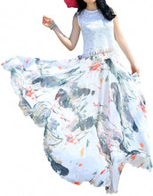 Load image into Gallery viewer, Afibi Womens Full/Ankle Length Blending Maxi Chiffon Long Skirt - Zainab&#39;s Closet