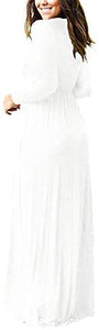 VIISHOW Casual Maxi Dress with Pockets - Zainab's Closet