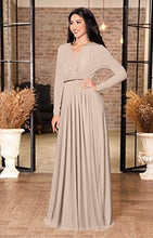 Load image into Gallery viewer, KOH KOH V-Neck Flowy Formal Kaftan Dress - Zainab&#39;s Closet