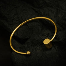 Load image into Gallery viewer, Round Ball Open Bangle