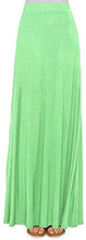 Load image into Gallery viewer, Lock and Love Women&#39;s Print/Solid High Waist Maxi Skirt-Made in U.S.A. - Zainab&#39;s Closet