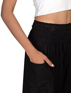 Joob Joob Women's Comfy Bohemian Tapered Elephant Loose Yoga Travel Pajama Lounge Pants - Zainab's Closet