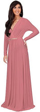 Load image into Gallery viewer, KOH KOH V-Neck Flowy Formal Kaftan Dress - Zainab&#39;s Closet