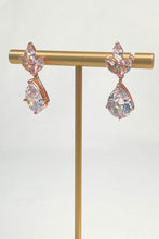 Load image into Gallery viewer, Zirconia Stone Drop Earrings