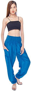 Joob Joob Women's Comfy Bohemian Tapered Elephant Loose Yoga Travel Pajama Lounge Pants - Zainab's Closet