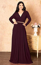 Load image into Gallery viewer, KOH KOH V-Neck Flowy Formal Kaftan Dress - Zainab&#39;s Closet