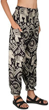 Load image into Gallery viewer, Joob Joob Women&#39;s Comfy Bohemian Tapered Elephant Loose Yoga Travel Pajama Lounge Pants - Zainab&#39;s Closet