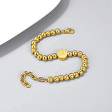 Load image into Gallery viewer, PROSTEEL Childrens&#39; Allah Bracelet, Islamic Jewelry Stainless Steel Beaded Chain Bracelet, fits Wrist from 5.9&#39;&#39; to 7.9&#39;&#39;
