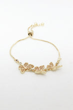 Load image into Gallery viewer, Butterfly Gold Plated Bracelet