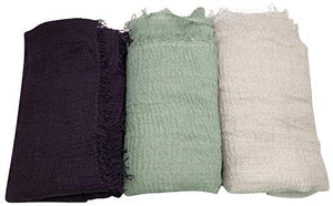 AxeSickle 3PCs Scarf Shawl Wrap Hijab - Zainab's Closet