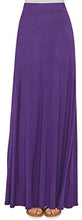 Load image into Gallery viewer, Lock and Love Women&#39;s Print/Solid High Waist Maxi Skirt-Made in U.S.A. - Zainab&#39;s Closet