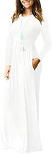 Load image into Gallery viewer, VIISHOW Casual Maxi Dress with Pockets - Zainab&#39;s Closet