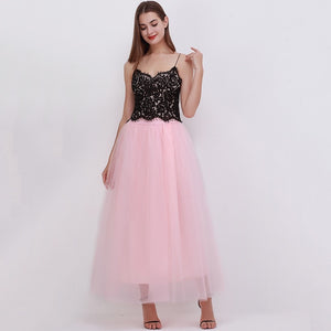 Kartoska 4 Layer 100cm Vintage Maxi Tulle Tutu Skirt - Zainab's Closet