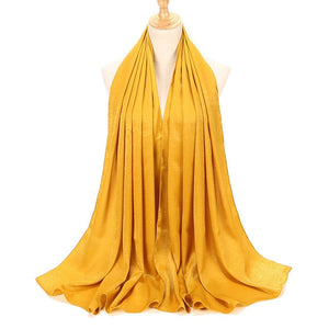SANMAIHUA 100% Satin Hijab - Zainab's Closet
