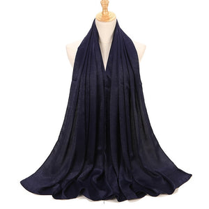 SANMAIHUA 100% Satin Hijab - Zainab's Closet