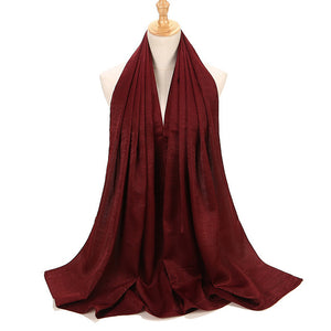 SANMAIHUA 100% Satin Hijab - Zainab's Closet