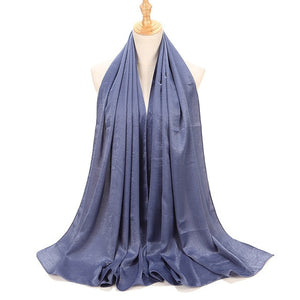SANMAIHUA 100% Satin Hijab - Zainab's Closet