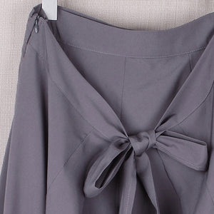Autumn Chiffon Ruffled Pant Skirt - Zainab's Closet