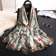 Load image into Gallery viewer, Ruicestai Imitation Silk Summer Scarf - Zainab&#39;s Closet