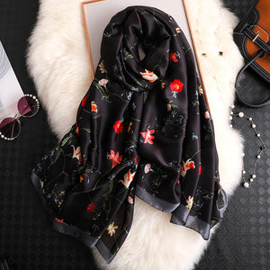 Ruicestai Imitation Silk Summer Scarf - Zainab's Closet