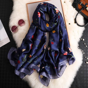 Ruicestai Imitation Silk Summer Scarf - Zainab's Closet