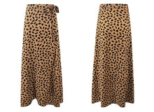 Load image into Gallery viewer, Surmiitro Polka Dot A-line Split Maxi Summer Skirt - Zainab&#39;s Closet