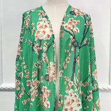 Load image into Gallery viewer, AIFEIYIYI Floral Print Batwing Sleeve Kaftan Robe - Zainab&#39;s Closet