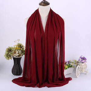 RASINISILK Chiffon Hijab - Zainab's Closet