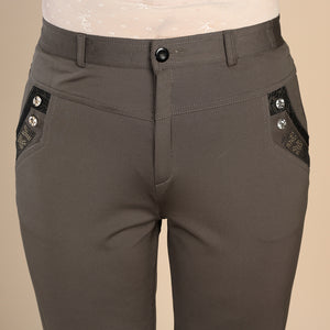 Makuluya High Waist Formal Trousers - Zainab's Closet