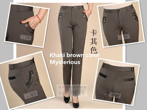 Makuluya High Waist Formal Trousers - Zainab's Closet