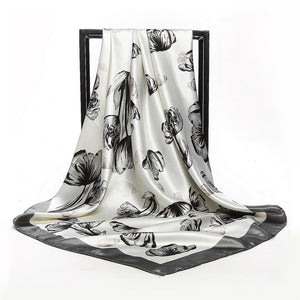 BYSIFA Satin Scarf - Zainab's Closet