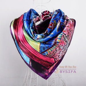 BYSIFA Satin Scarf - Zainab's Closet