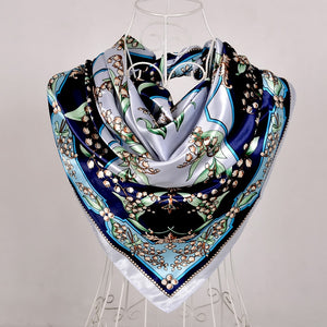 BYSIFA Satin Scarf - Zainab's Closet